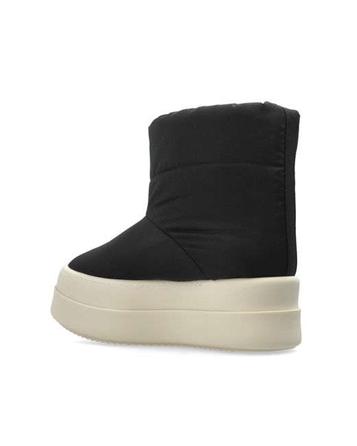 Rick Owens Black 'Mega Bumper' Snow Boots