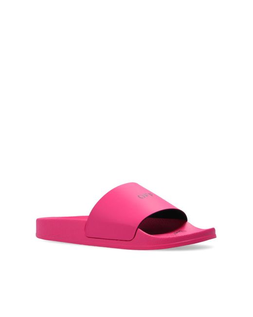 off white pink slides