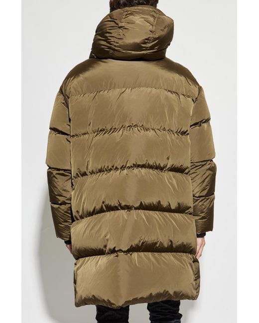 DSquared² Natural Long Down Jacket, for men