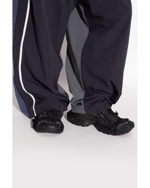 Balenciaga Black Sports Shoes '3Xl' for men