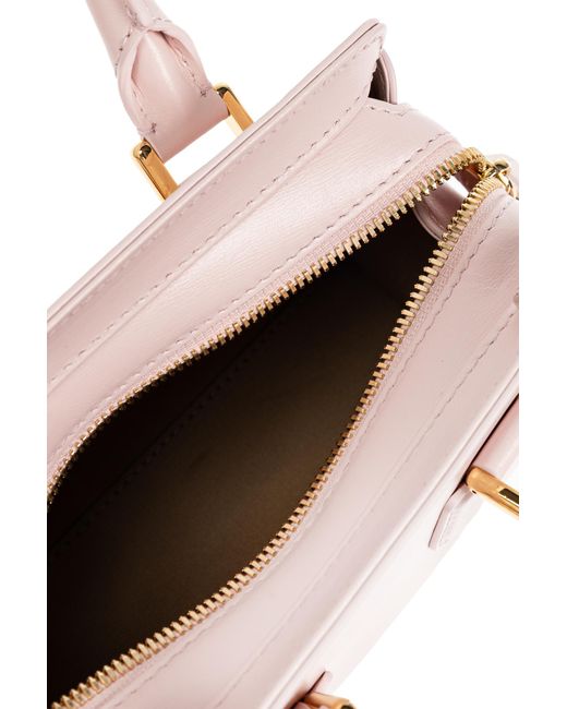 Alexander McQueen Blue Handbag "Birdee Mini"