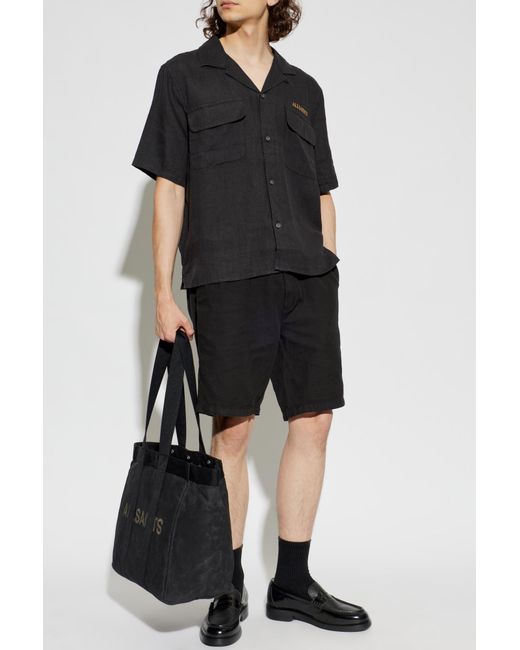 AllSaints Black 'Dunloe' Shirt for men