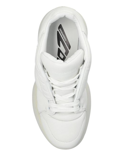 DSquared² White Sneakers Puffer,