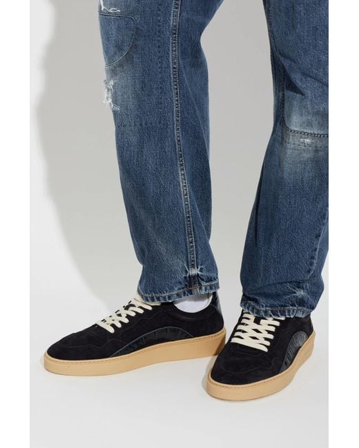 DSquared² Black 'Rider' Sports Shoes for men