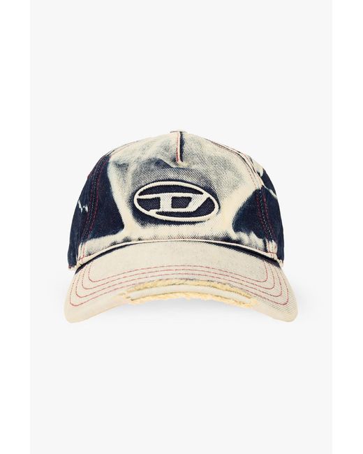 DIESEL Blue 'C-Seymon' Baseball Cap for men