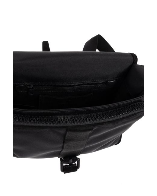 Moschino Black Shoulder Bag With Logo for men