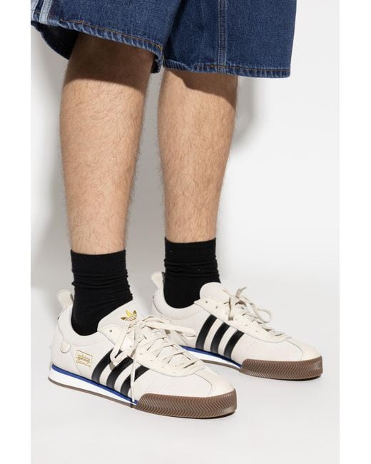 Adidas Originals White 'Samba 62 Super' Sports Shoes for men