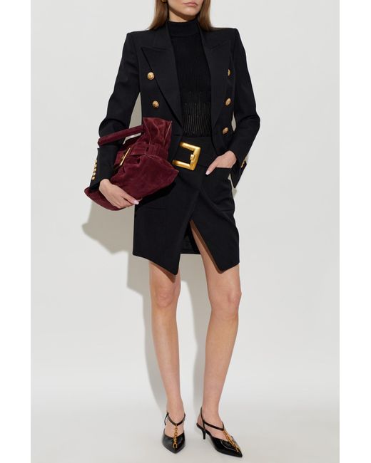Balmain Black Body With A Turtleneck