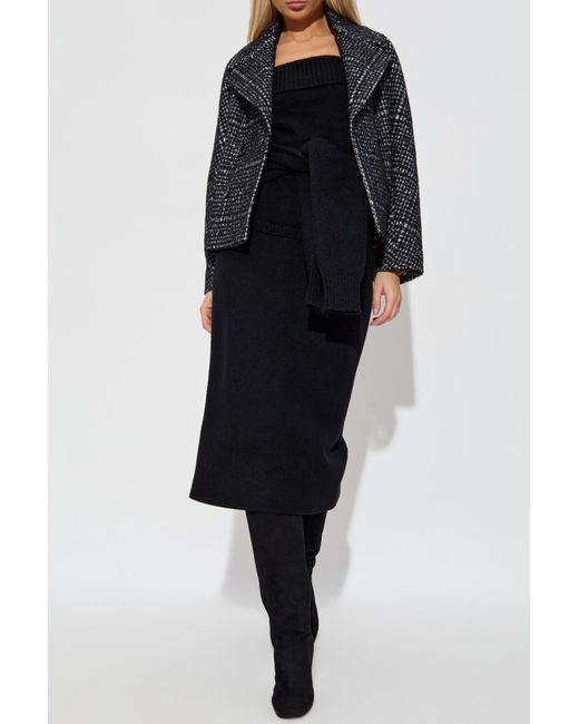 Dolce & Gabbana Black Top With Straps