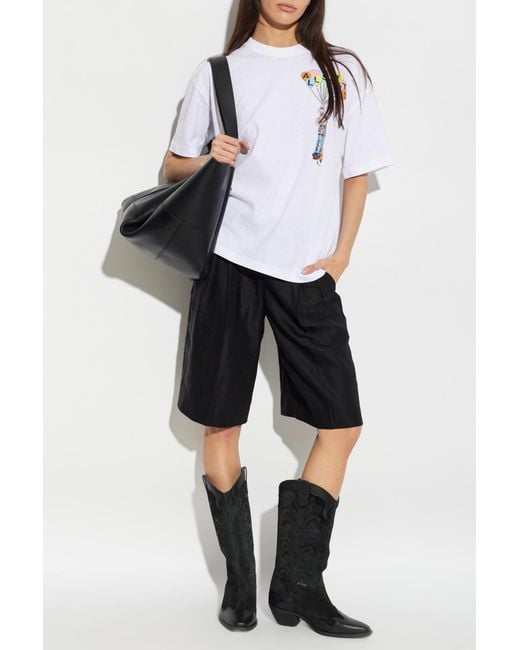 AllSaints White T-Shirt "Lofty"