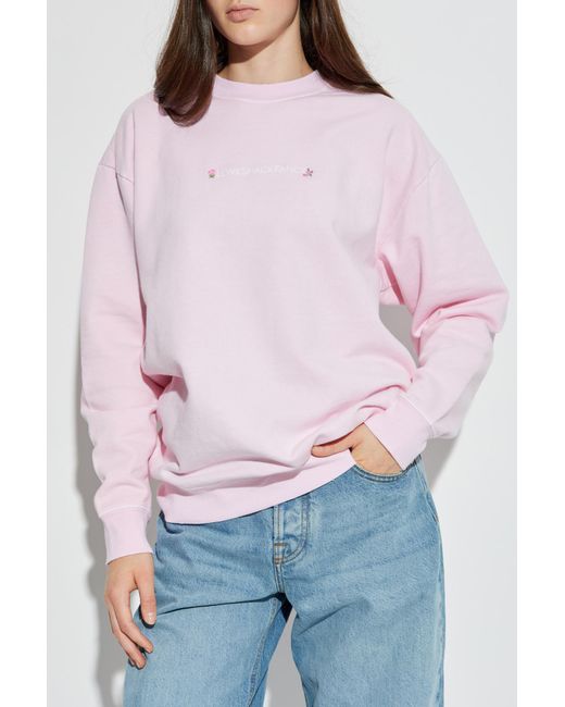 LoveShackFancy Blue "Palo" Sweatshirt