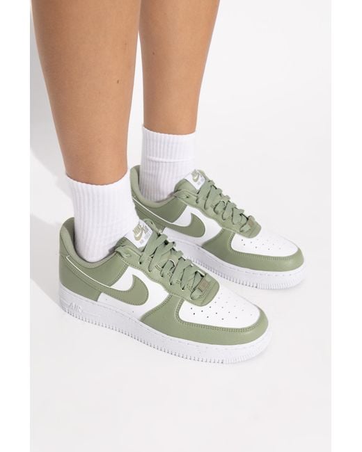 Nike Green Sports Shoes "Air Force 1 '07" Nn