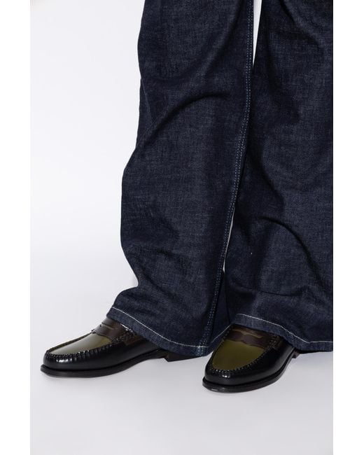 G.H. Bass & Co. Women's Blue 'Weejun' Loafers Shoes