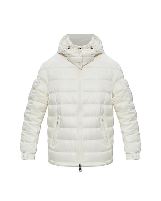 Moncler White Down Jacket 'Dalles'