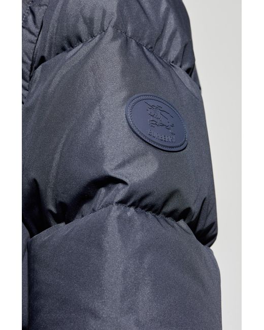Burberry Blue Down Jacket 'Bideford' for men