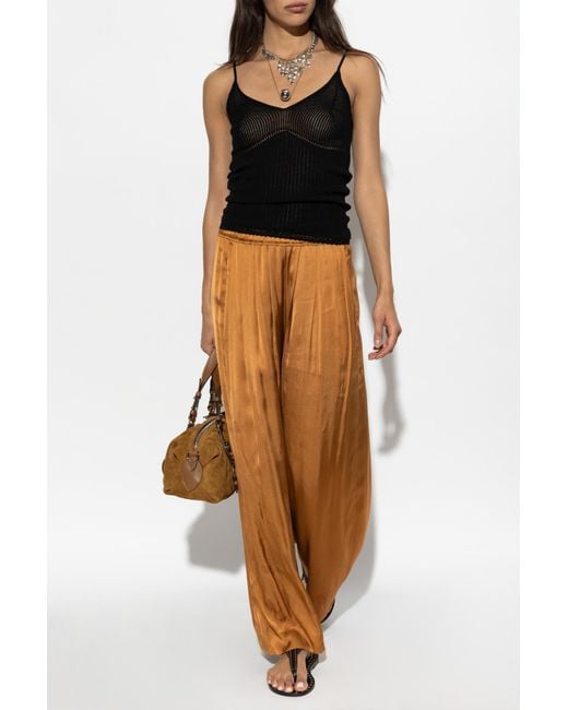 Isabel Marant Brown 'Nolia' Trousers