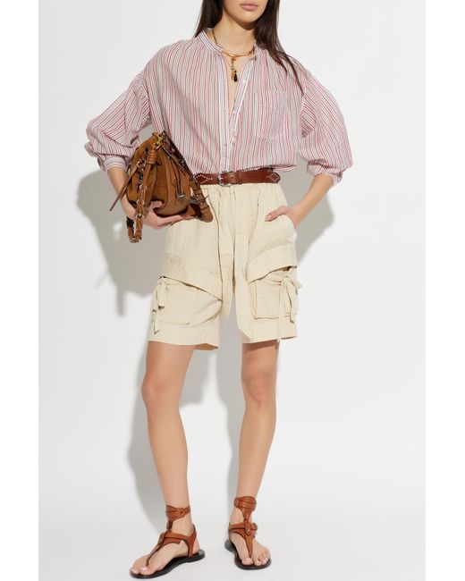 Isabel Marant Pink Saoha Shirt