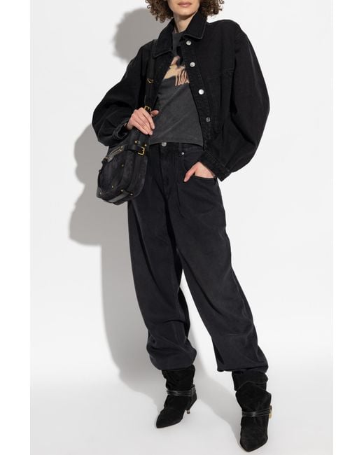 Isabel Marant Black Jeans 'Rodayna'