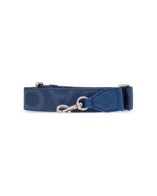 Marc Jacobs Blue Handbag The Crystal Denim Small Tote Bag