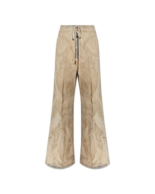 Rick Owens Natural 'Cargo' Jeans for men