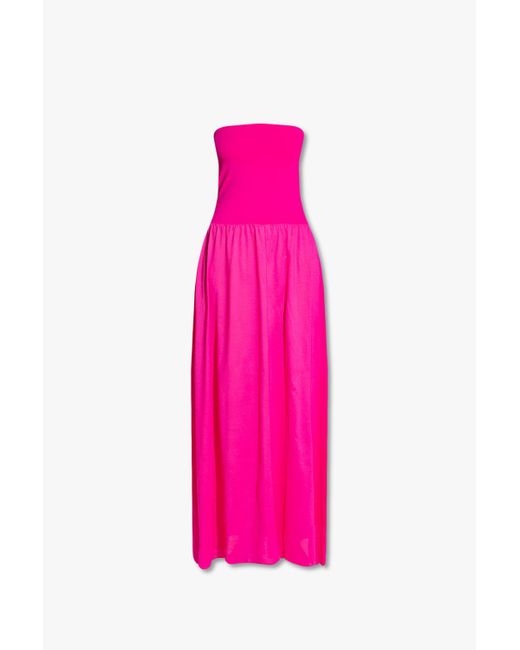Eres Cotton 'ankara' Dress in Pink | Lyst