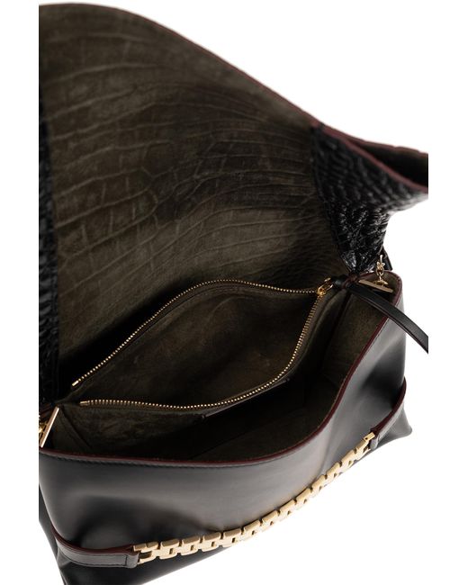 Victoria Beckham 'chain Pouch' Shoulder Bag in Black Lyst UK
