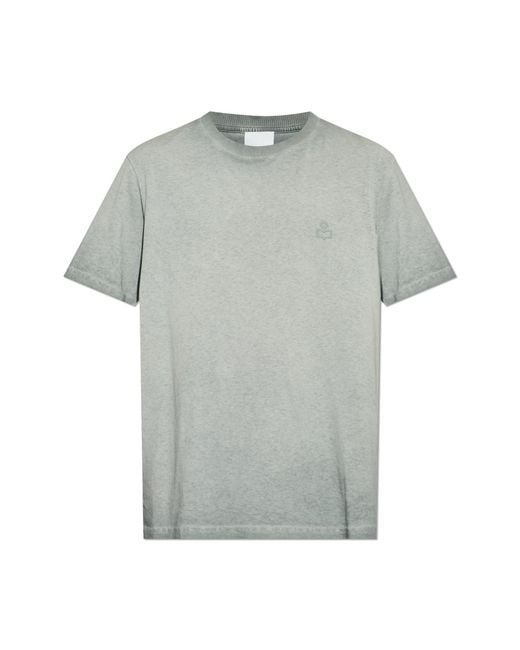 Isabel Marant Gray T-Shirt "Honore" for men