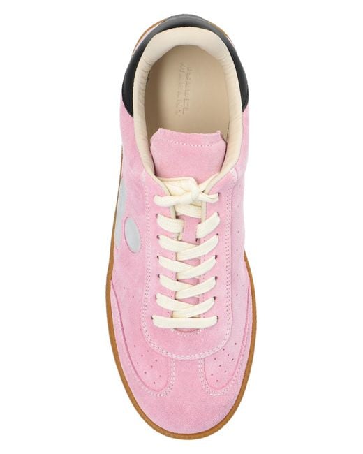 Isabel Marant Beth Mixed Leather Triple-Grip Sneakers in