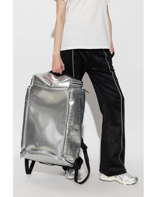 DIESEL Gray Backpack 'Dsb010'
