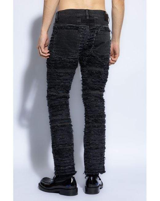 1017 ALYX 9SM Black Distressed Jeans for men