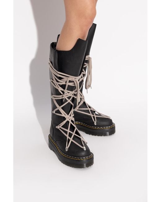 Rick Owens Black Drkshdw X Dr Martens Sea