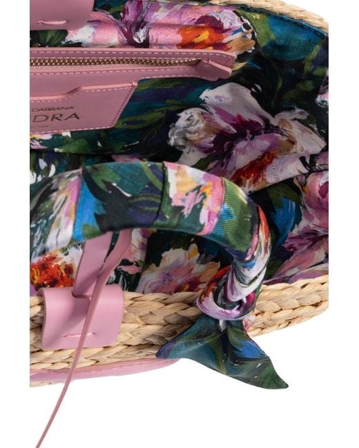 Dolce & Gabbana Pink 'small Kendra' Handbag,