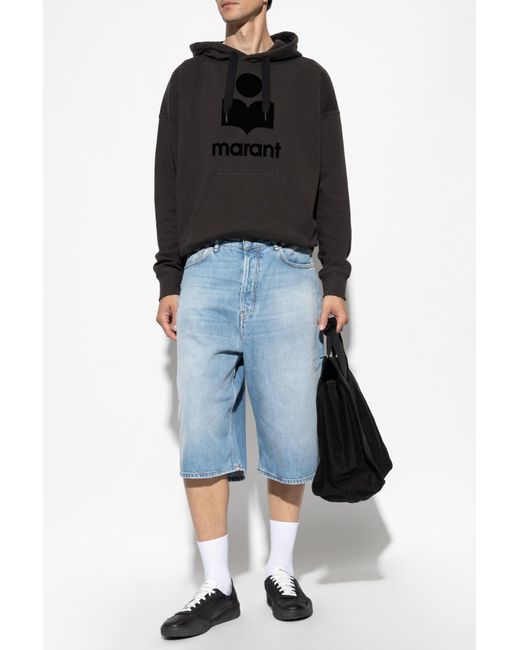 Isabel Marant Black "Miley" Sweatshirt for men