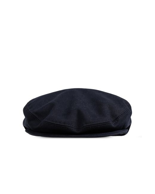 Dolce & Gabbana Black Flat Cap With Appliqué for men