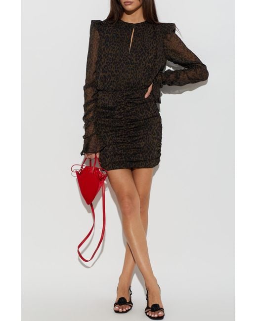 ROTATE BIRGER CHRISTENSEN Black Dress With Long Sleeves
