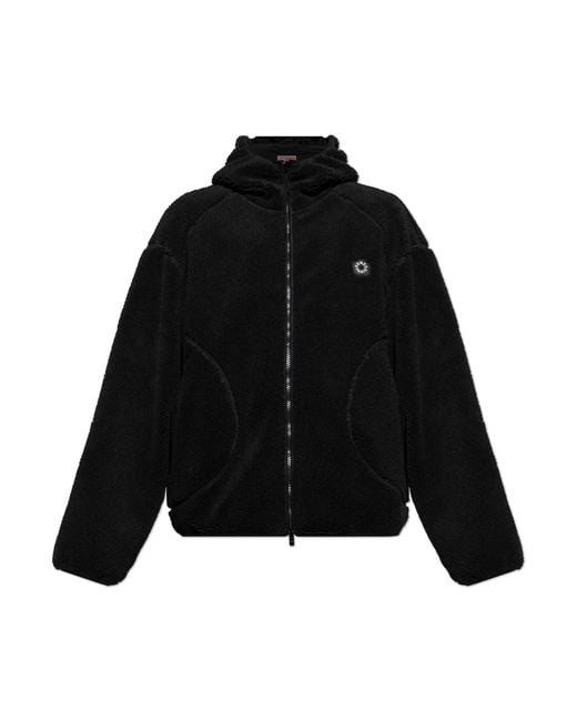 KENZO Black Fleece With Hood for men