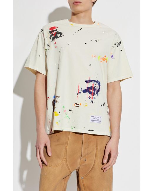 GALLERY DEPT. White T-Shirt With Patch for men