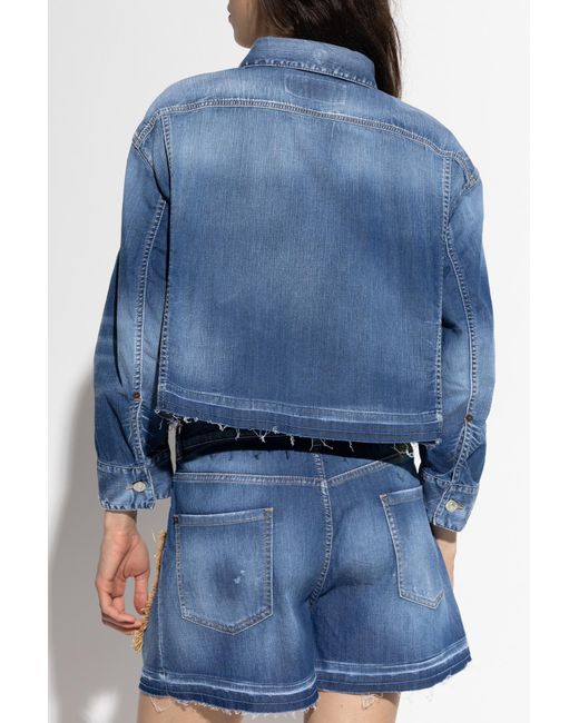 DSquared² Blue Denim Jacket 'Summer Lovers'