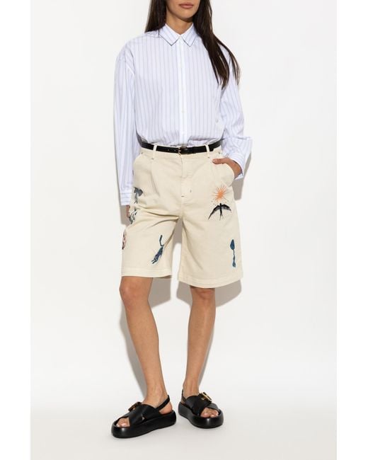 Munthe Natural "Breyla" Shorts