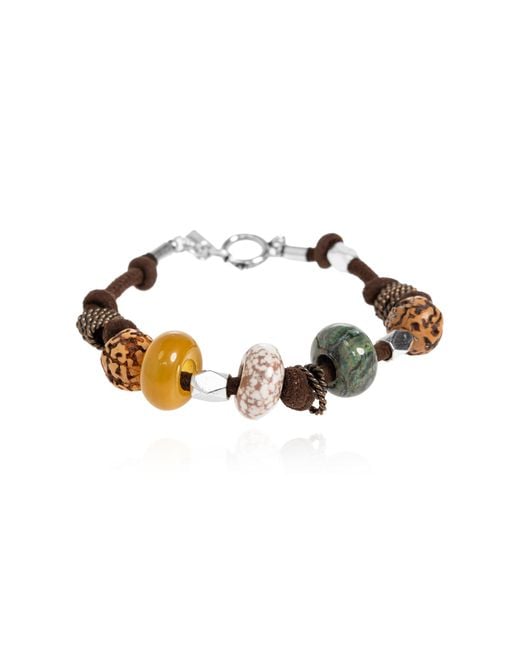 Isabel Marant Brown Bracelet With Stones for men