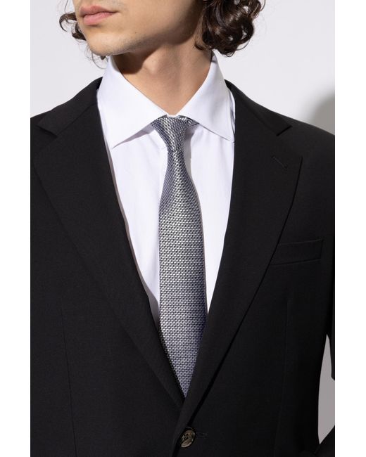 Tom Ford Gray Silk Tie for men