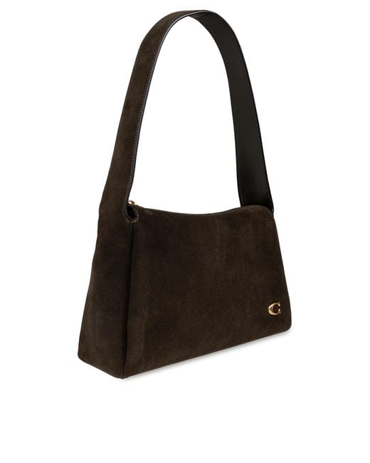 COACH Black Shoulder Bag "Lola"