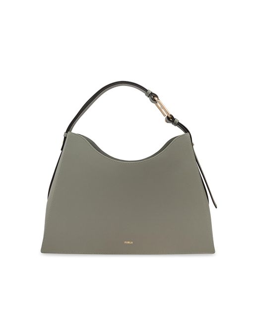 Furla Gray Bag 'Nuvola Hobo Large'