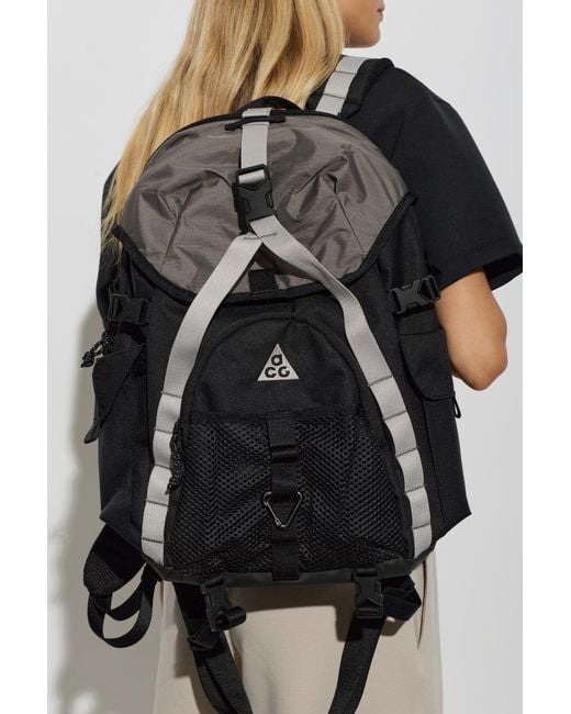 Nike Black Backpack With Print