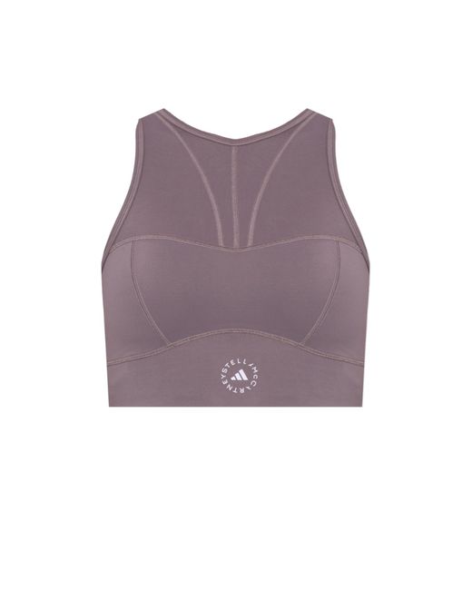 Adidas By Stella McCartney Purple Training Bra
