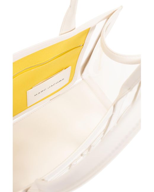 Marc Jacobs Yellow 'the Tote Medium' Shopper Bag,