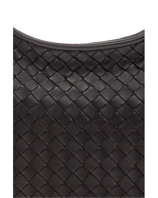Bottega Veneta Black Shoulder Bag "Veneto Small" for men