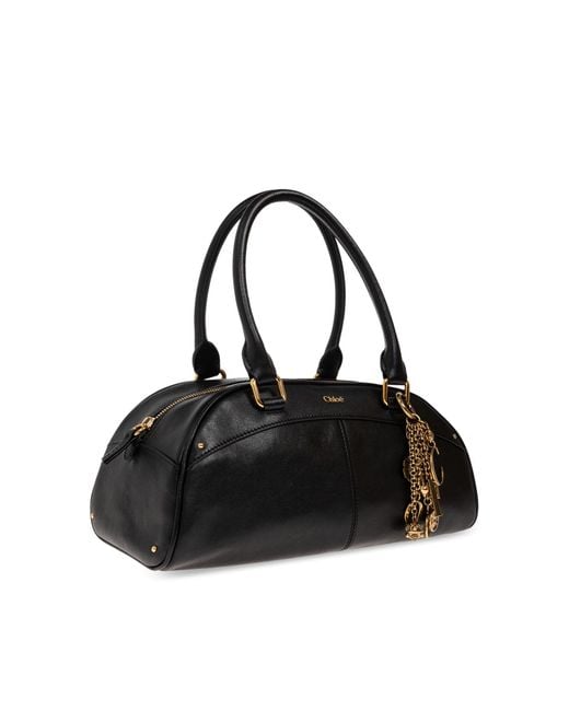 Chloé Black 'Bowling' Hand Bag