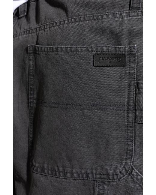 AllSaints Black Wool Jacket 'Royce' for men