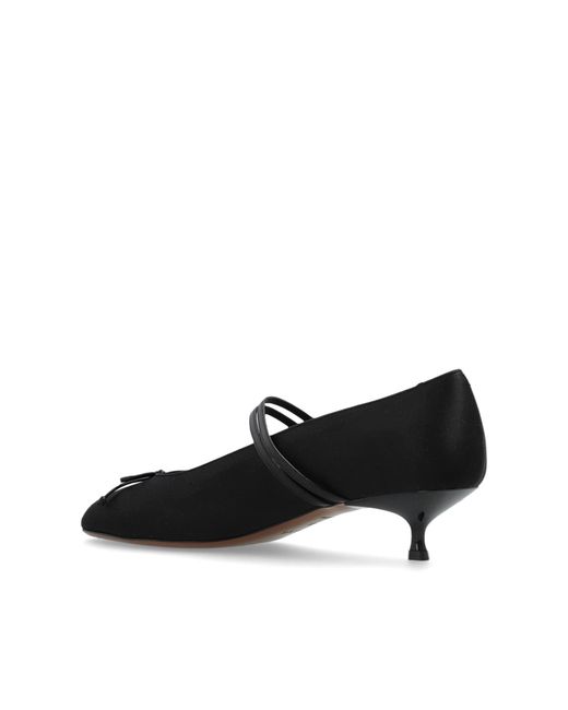 Neous Black Heeled Shoes 'Pha'